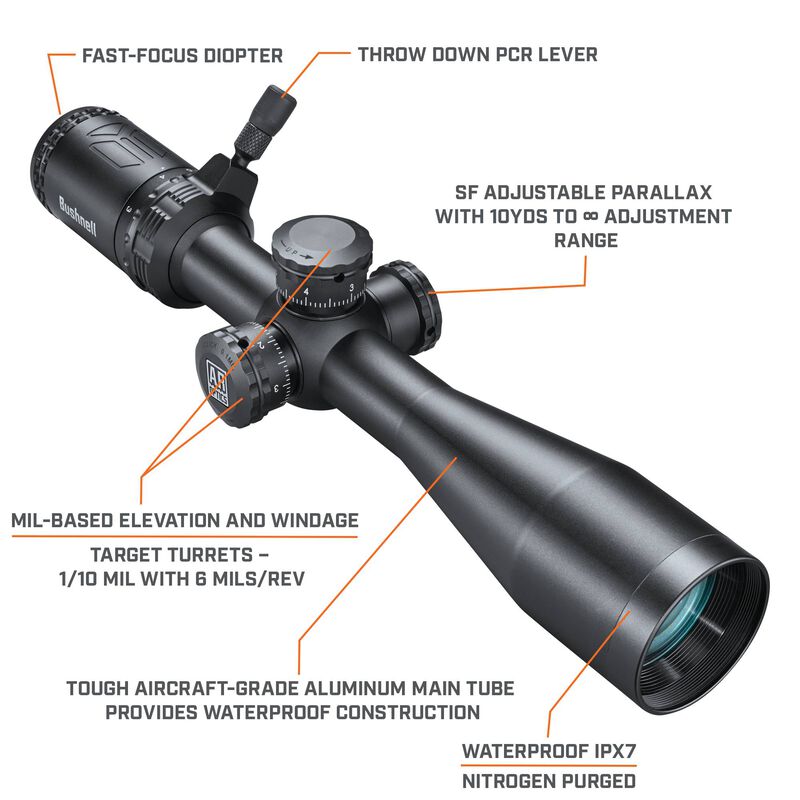 3-12x40 AR Optics® Riflescope